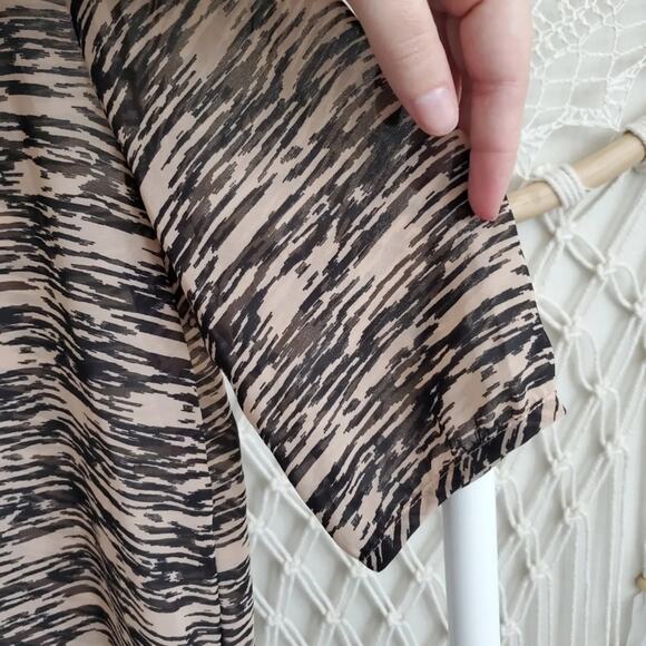 Maison Scotch / Scotch & Soda digital line stripe blouse - Picture 5 of 7